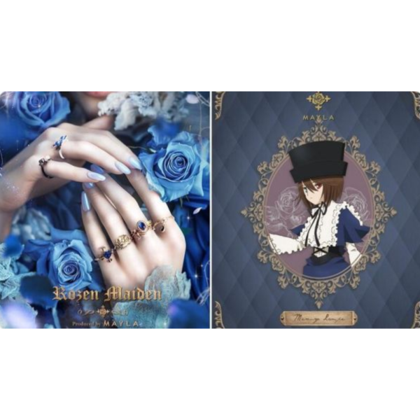 MAYLA通販 薔薇少女 蒼星石 形象戒指組 0725*發售日未定 MAYLA,通販,薔薇少女,蒼星石,戒指,ローゼンメイデン,アイコニック,ストーリー,リングオブジェ