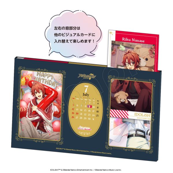 fanmity IDOLiSH7 偶像星願 2026年桌曆 桌上型月曆 個人任選款 *12/27發售! fanmity,IDOLiSH7,偶像星願,2026年,桌上型,月曆,桌曆,カレンダー,アイドリッシュセブン,和泉一織,二階堂大和,和泉三月,四葉環,逢坂壮五,六弥ナギ,七瀬陸,八乙女楽,九条天,十龍之介,百,千,亥清悠,狗丸トウマ,棗巳波,御堂虎於