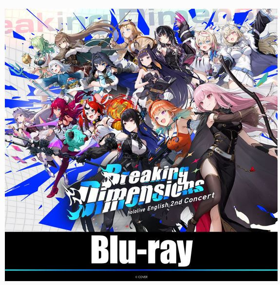 官方通販 藍光BD hololive EN 2nd演唱會 「Breaking Dimensions」0619 hololive,holo EN,Gura,噶嗚·古拉,森美聲,Mori,小鳥遊琪亞拉,火雞,Kiara,一伊那爾栖,Ina,哈珂斯 貝爾絲,Hakos,Baelz,奧羅 克洛尼,Ouro,Kronii,Fuwawa,Mococo,Abyssgard,華生,Amelia,阿梅,七詩無銘,Mumei,Ceres,Fauna,IRyS,埃莉絲