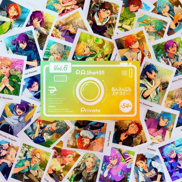 官網特典版 合奏 偶像夢幻祭 拍立得 P.A.shots!! Vol.6 Private *12月發售!0829 pattythree,合奏,偶像夢幻祭,拍立得,P.A.shots!!,Vol.6,Private