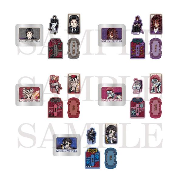 ANIPLEX+ 鬼滅之刃 上弦之鬼 貼紙組 可選 AGF2025*2月發售!1121 ANIPLEX+,鬼滅之刃,上弦之鬼,貼紙,AGF,2025,鬼滅の刃