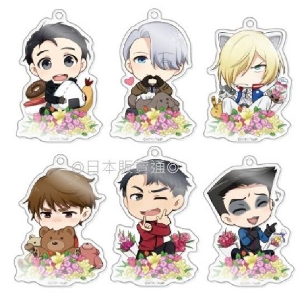 【現貨供應!!】animate 勇利 YURI!!!on ICE Q版壓克力吊飾 Vol.3 1BOX/6入 特典:維克托 yurion ICE