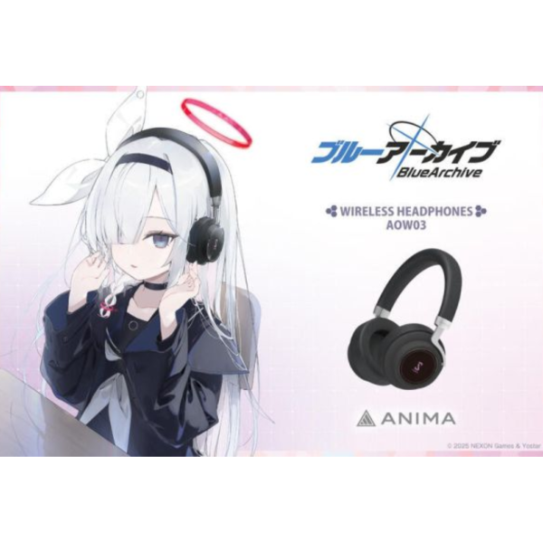 ONKYO 蔚藍檔案 普拉娜 聯名耳罩式耳機 ANIMA AOW03【跨境】*9月發售!0716 ONKYO,蔚藍檔案,普拉娜,聯名,耳罩式,耳機,ANIMA, AOW03,ブルーアーカイブ,
ワイヤレス,ヘッドホン