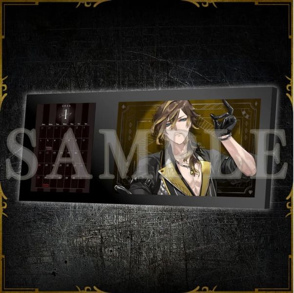 黑星劇場 BLACKSTAR 2026年桌上型月曆 桌曆 ACG2025 *1月發售! 黑星劇場,BLACKSTAR,2026年,桌上型,月曆,桌曆,ACG2025