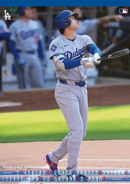 CL-551 大谷翔平 打者篇 壁掛式月曆 掛曆 2027年 B2*8張*10/17發售! 大谷翔平,打者篇,壁掛式月曆,月曆,掛曆,2027年