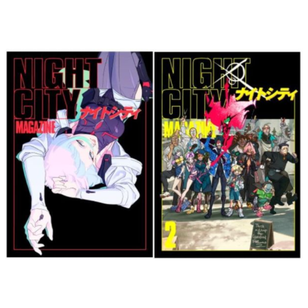 TRIGGER 電馭叛客：邊緣行者 NIGHT CITY MAGAZINE 1、2 官方紀念畫集 1109 *1月發售! NIGHT CITY MAGAZINE,NIGHT CITY MAGAZINE,TRIGGER,電馭叛客,邊緣行者,官方紀念畫集
