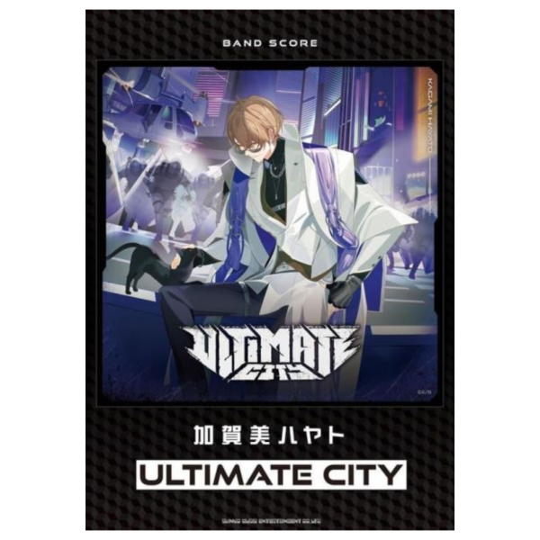 團譜 樂團樂譜 加賀美隼人「ULTIMATE CITY」彩虹社 にじさんじ*4/24發售! 團譜,樂團,樂譜,加賀美隼人,ULTIMATE CITY,彩虹社,にじさんじ,バンド・スコア,加賀美ハヤト