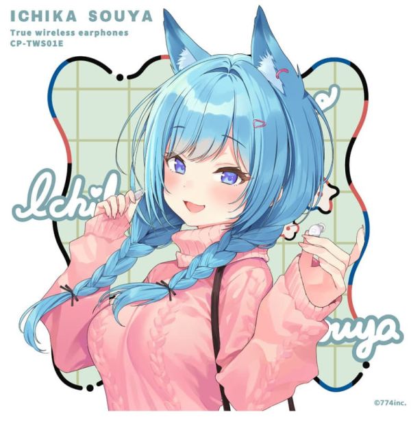 ONKYO 宗谷いちか 宗谷一花 774inc. 聯名耳機 CP-TWS01E【跨境】0211*4月發售! ONKYO,宗谷いちか,宗谷一花,774inc.,聯名,耳機,CP-TWS01E