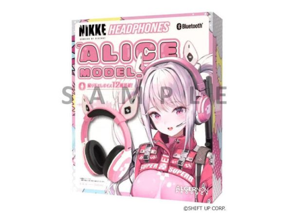 ebten特典版 勝利女神 妮姬 NIKKE 愛麗絲 ALICE 羊宮妃那 頭戴式聯名耳機 耳罩式【跨境】*9月下旬發售! ebten,特典版,勝利,妮姬,NIKKE,愛麗絲,ALICE,羊宮妃那,頭戴式,聯名,耳機,耳罩式,アリス