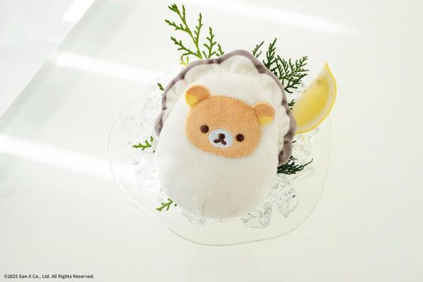寶島社 拉拉熊 懶懶熊 牡蠣造型玩偶 收納包 波奇包 リラックマ Rilakkuma*3/25發售 寶島社,拉拉熊,懶懶熊,牡蠣,造型玩偶,收納包,波奇包,リラックマ,Rilakkuma,牡蠣,