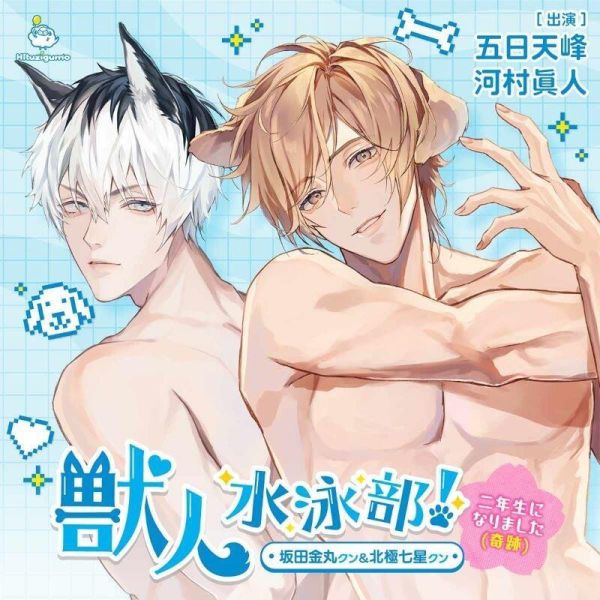 stella限定盤 獸人遊泳社! 成為二年生了（奇跡) 坂田金丸クン 北極七星クン CV:五日天峰/河村真人 *8/22發售! stella,限定盤,獸人遊泳社,成為二年生了,坂田金丸クン,北極七星クン,五日天峰,河村真人,獣人水泳部,二年生になりました,ステラワース