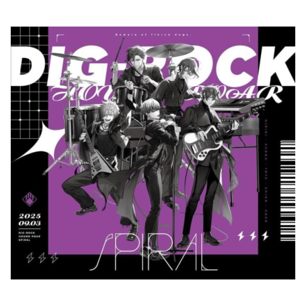 DIG-ROCK 第二彈 HOUND ROAR「SPIRAL」*9/3發售! DIG-ROCK,第二彈,HOUND ROAR,SPIRAL
