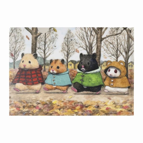 GORILLAND 倉鼠 助六的日常 Ham Ham 資料夾 可選款 2025原畫展 倉鼠,助六的日常,黃金鼠,波利鼠,熊鼠,韓彬,GOTTE,資料夾,Ham,原畫展