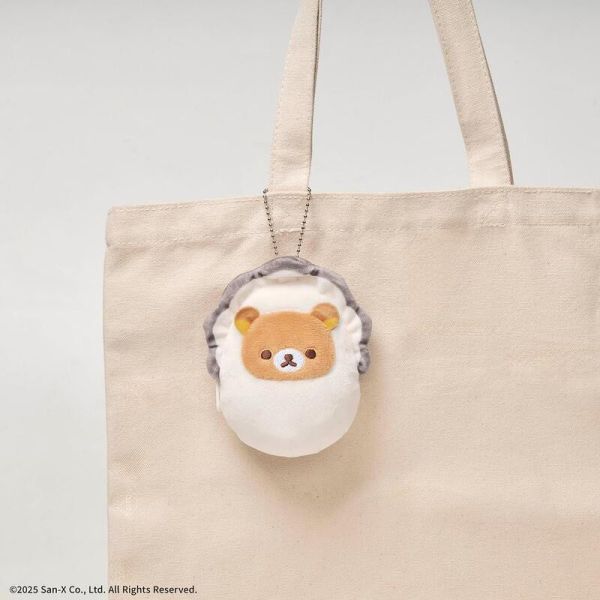 寶島社 拉拉熊 懶懶熊 牡蠣造型玩偶 收納包 波奇包 リラックマ Rilakkuma*3/25發售 寶島社,拉拉熊,懶懶熊,牡蠣,造型玩偶,收納包,波奇包,リラックマ,Rilakkuma,牡蠣,