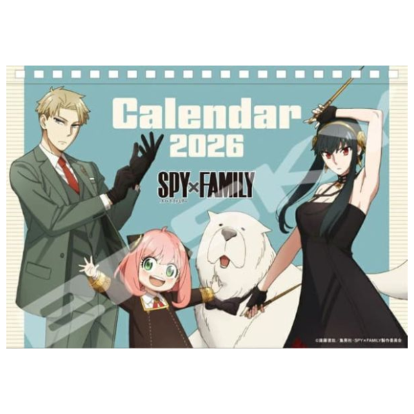 CL-11 間諜家家酒 SPY×FAMILY 桌上型月曆 桌曆 *10/25發售! カレンダー,CL-11,間諜家家酒,SPY×FAMILY,桌上型,月曆,桌曆