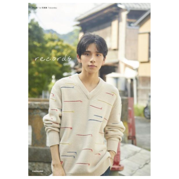 新正俊 1st寫真集「records」*6/6發售! 新正俊,1st,寫真集,records,写真集