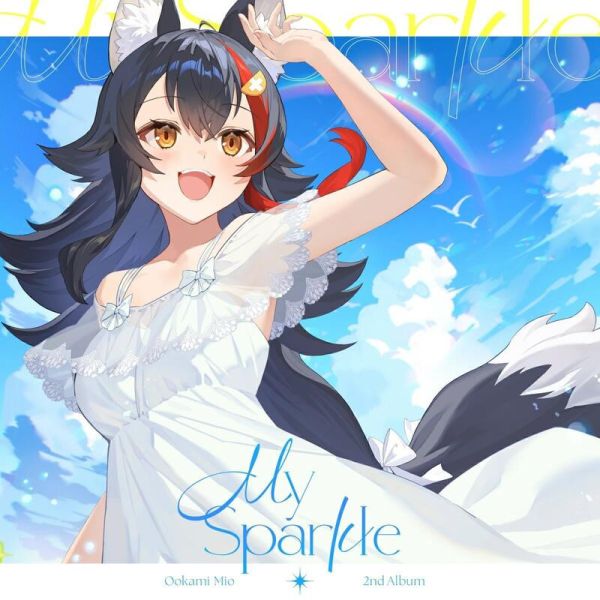 Hololive 大神澪 大神ミオ 2nd專輯「My Sparkle」通常盤 *8/20發售! Hololive,大神澪,大神ミオ,2nd,專輯,My Sparkle,完全生產限定盤,通常盤