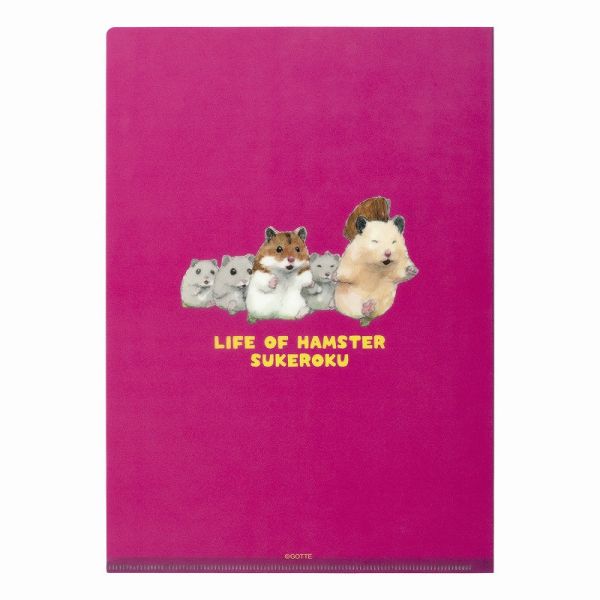 GORILLAND 倉鼠 助六的日常 想叛逆一下 資料夾 兩枚組 倉鼠,助六的日常,黃金鼠,波利鼠,熊鼠,韓彬,GOTTE,A4資料夾,資料夾,叛逆,龐克,搖滾,饒舌歌手,想壞壞