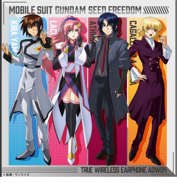 ONKYO 機動戰士鋼彈 SEED FREEDOM 聯名耳機 ANIMA AOW04【跨境】0924*12月上旬～12月中旬發售 ONKYO,機動戰士鋼彈,SEED FREEDOM,聯名,耳機,ANIMA ,AOW04,機動戦士ガンダム