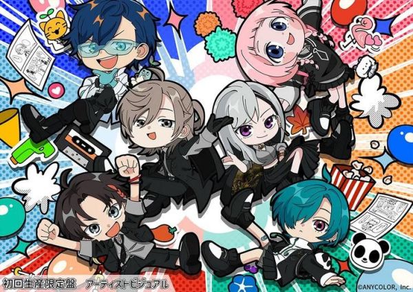 各店家特典版 彩虹社 七次元生徒會！ 1st EP「即物的アンサンブル」*5/28發售! 各店家特典版,彩虹社,七次元生徒會,1st, EP,即物的アンサンブル