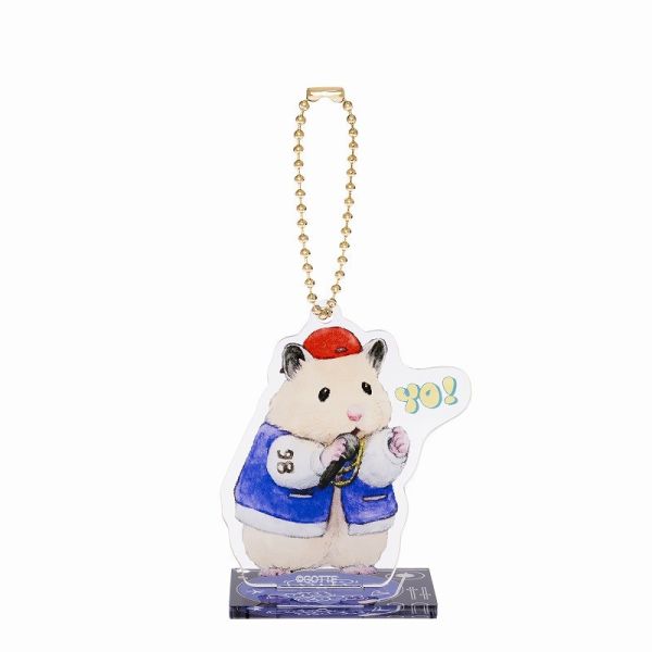 GORILLAND 倉鼠 助六的日常 想叛逆一下 壓克力立牌 可選款 倉鼠,助六的日常,黃金鼠,波利鼠,熊鼠,韓彬,GOTTE,叛逆,龐克,饒舌歌手,搖滾,立牌,想壞壞