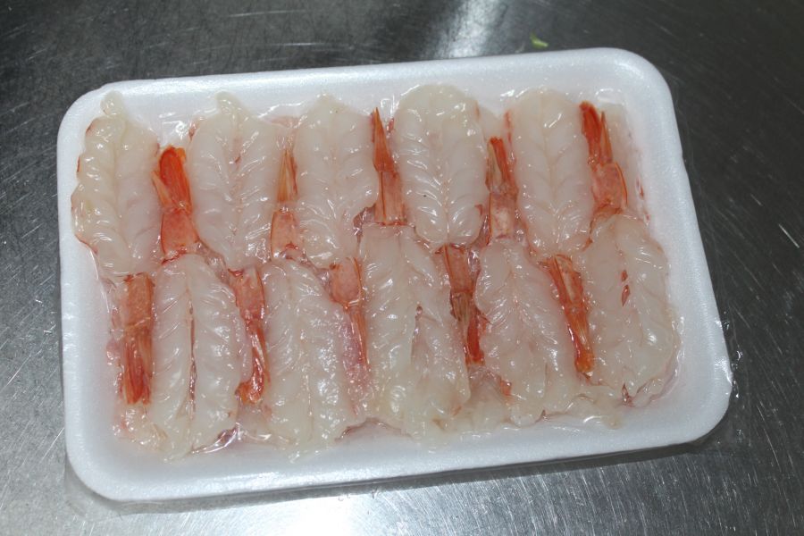 開背紅蝦＊生食用200克 黑鮪魚,三角肉,黑鮪肚,鮭魚,鮪魚肚,旗魚,白旗魚