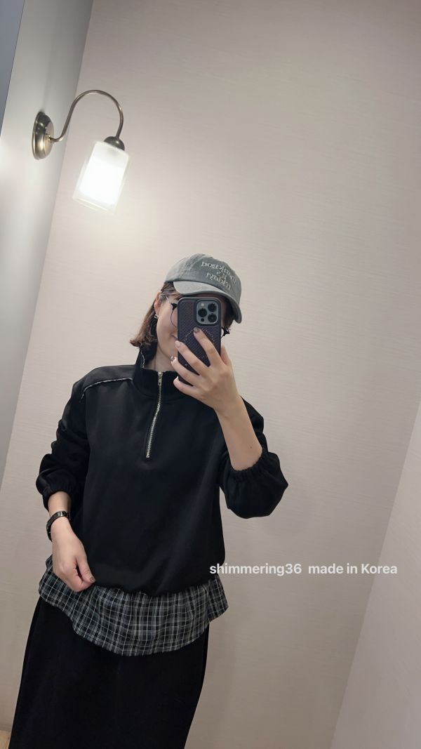 接格休閒裙套裝 