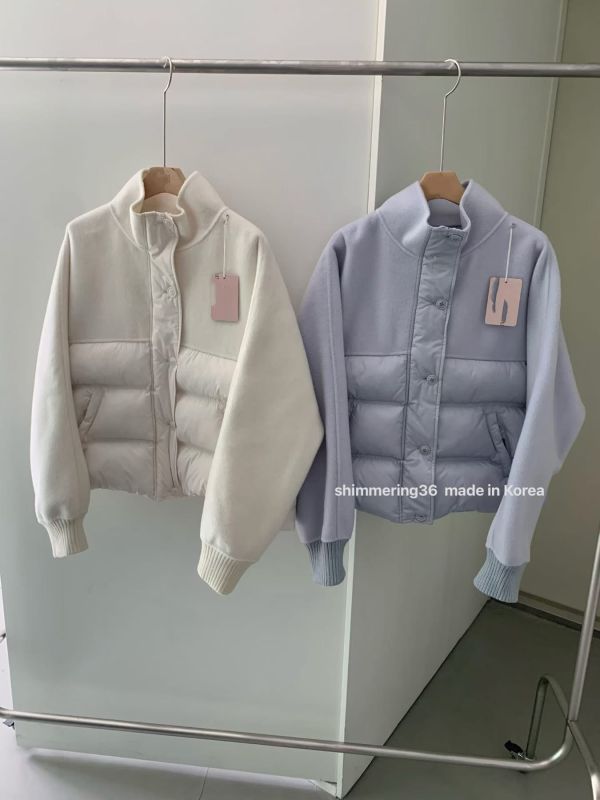 羊毛95%羽絨棉5%外套 