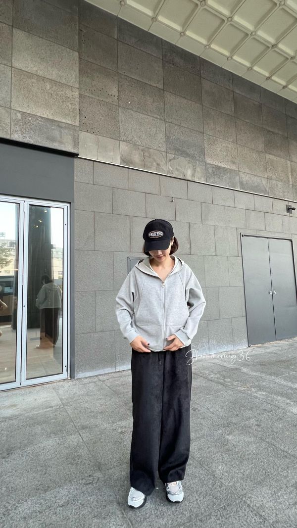 顯瘦天絲絨布褲 