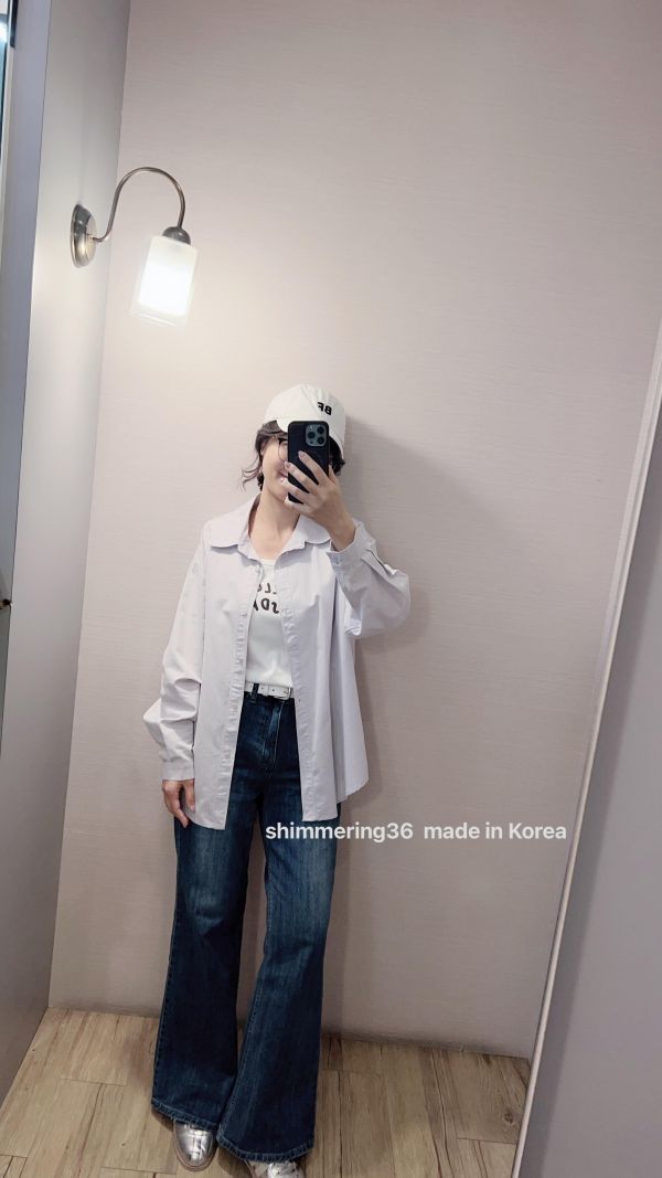 英字背心+襯衫套 