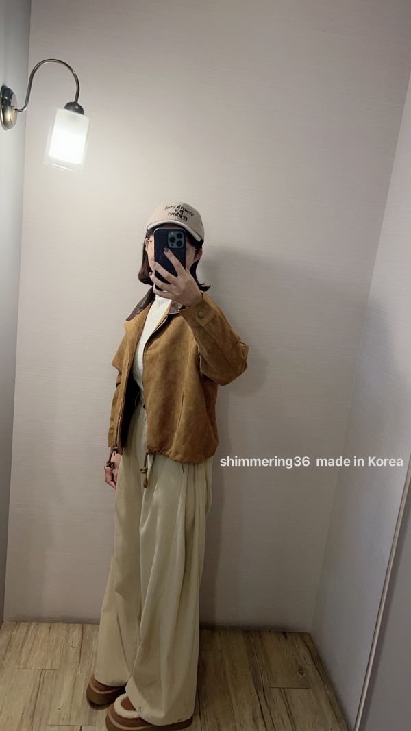 內刷毛燈芯絨褲 