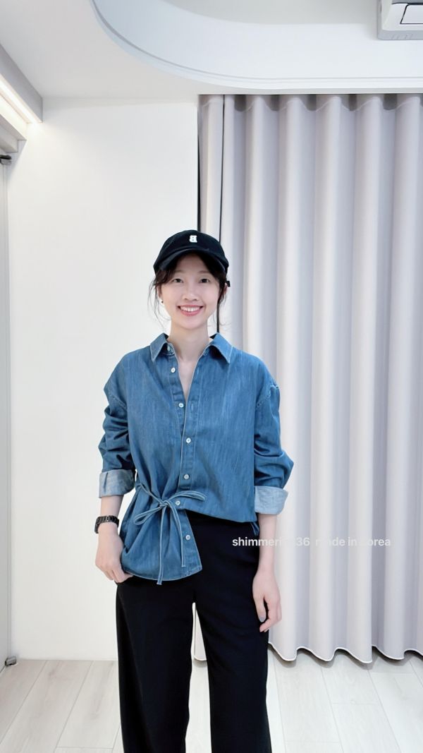 質感側綁蝶結襯 