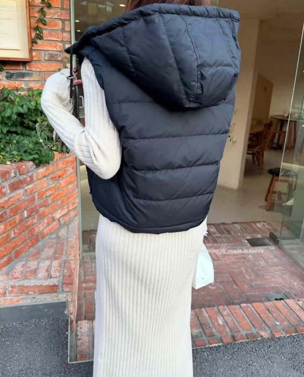 2面穿連帽背心 