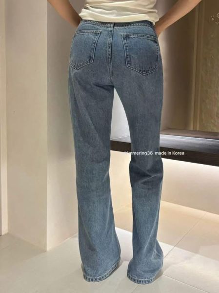 挺版顯瘦直筒褲 