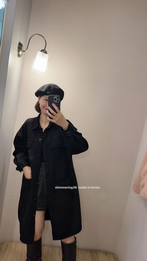 內刷絨牛仔外套 