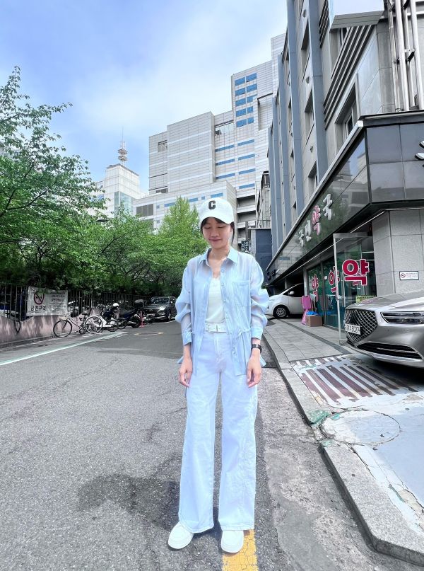 挺版顯瘦前車線直筒褲 