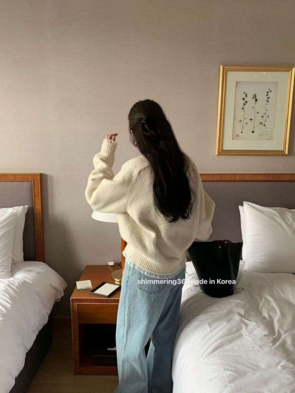 羊毛5%下接布毛衣 