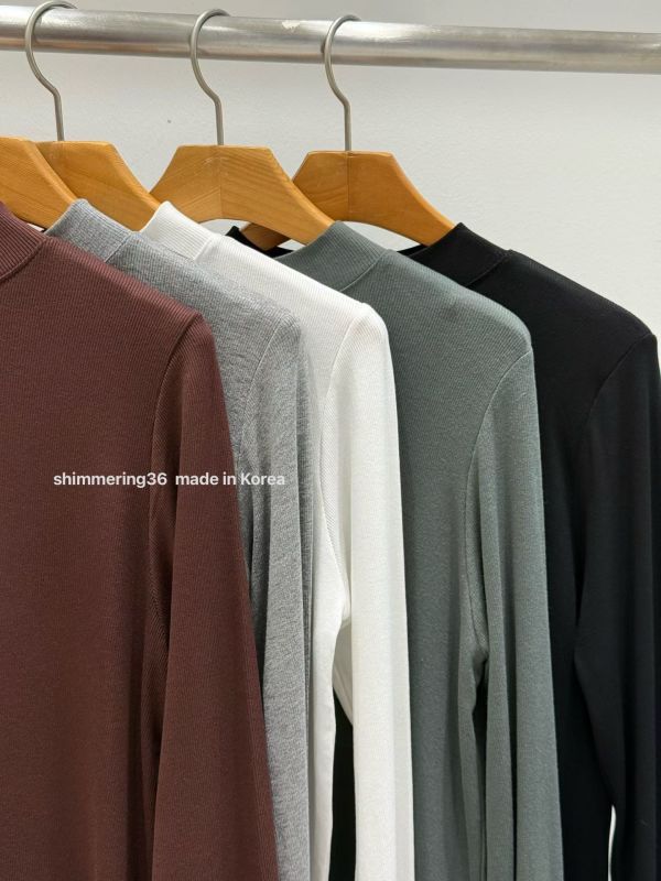 小立領內磨毛上衣 