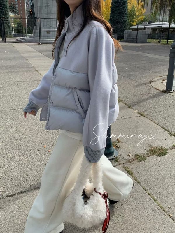 羊毛95%羽絨棉5%外套 