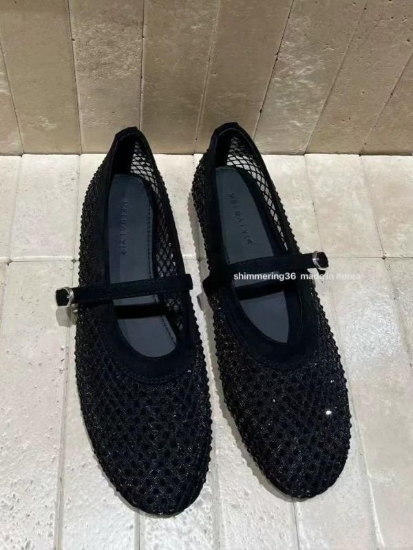 滿鑽透氣網紗鞋 