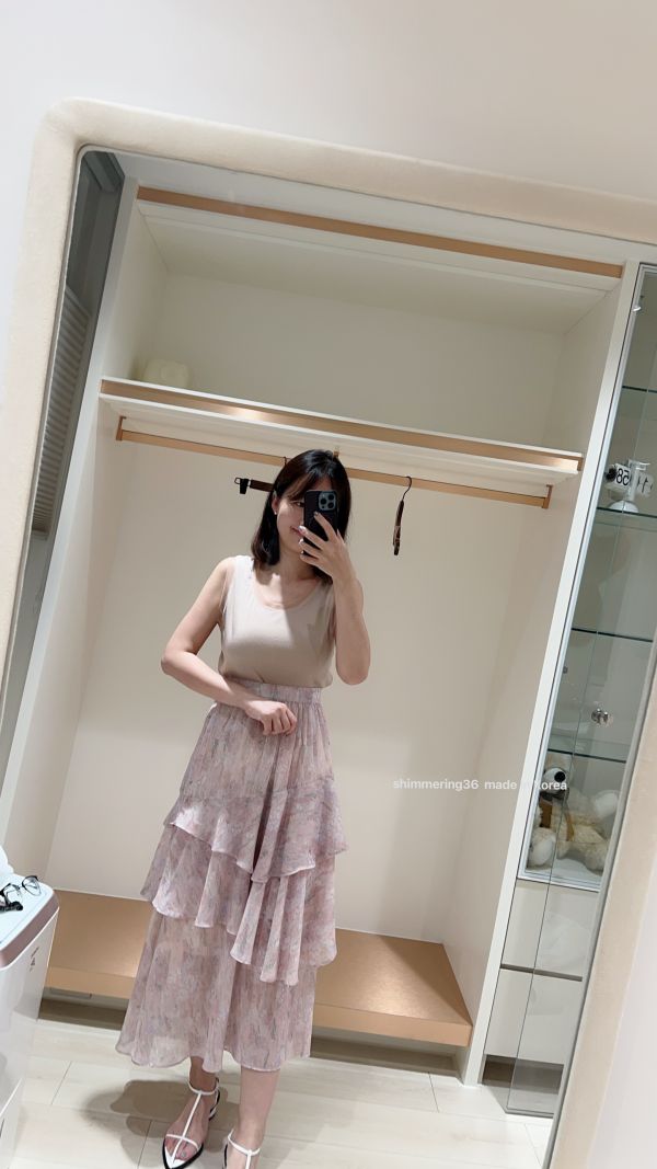 質感花裙 