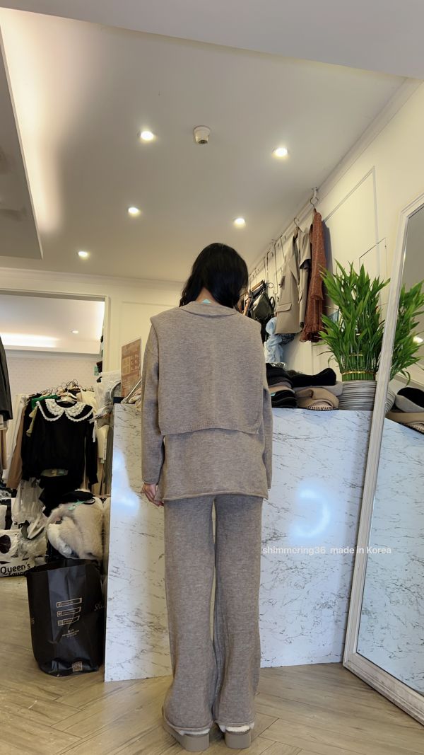 羊絨披肩3件套 