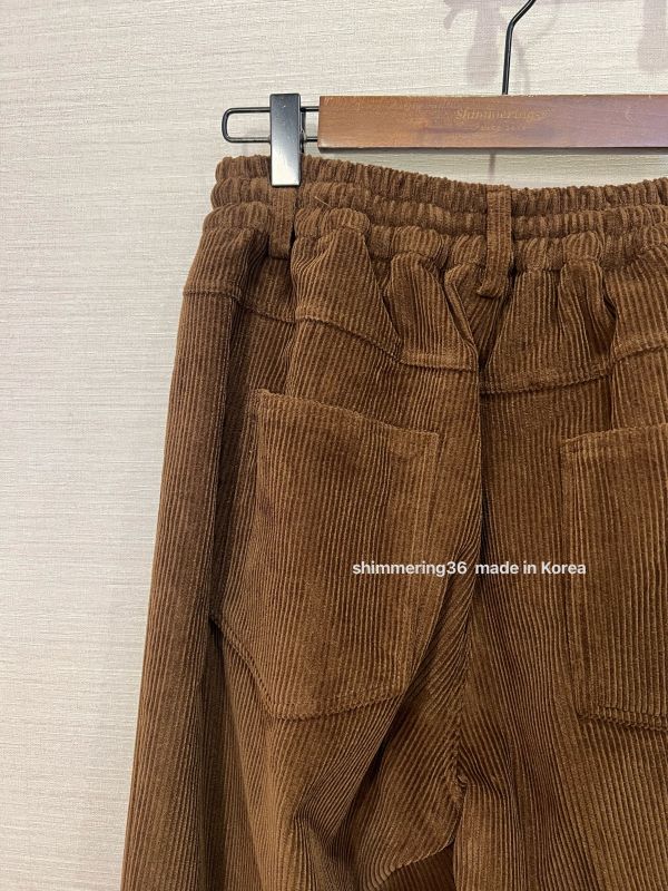 內刷毛燈芯絨褲 