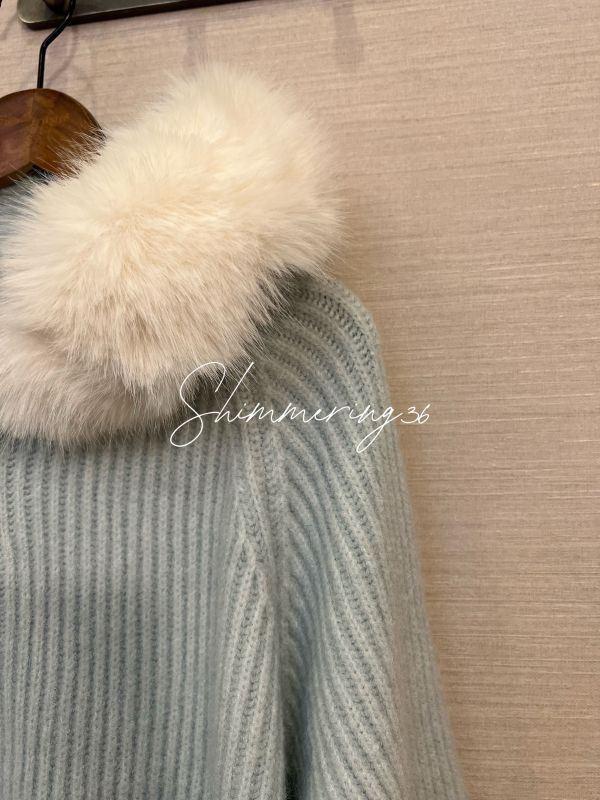 溫柔毛帽拉鏈外套 