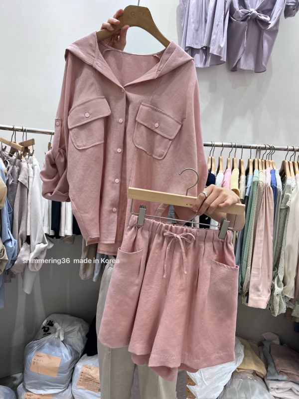 涼感短褲 