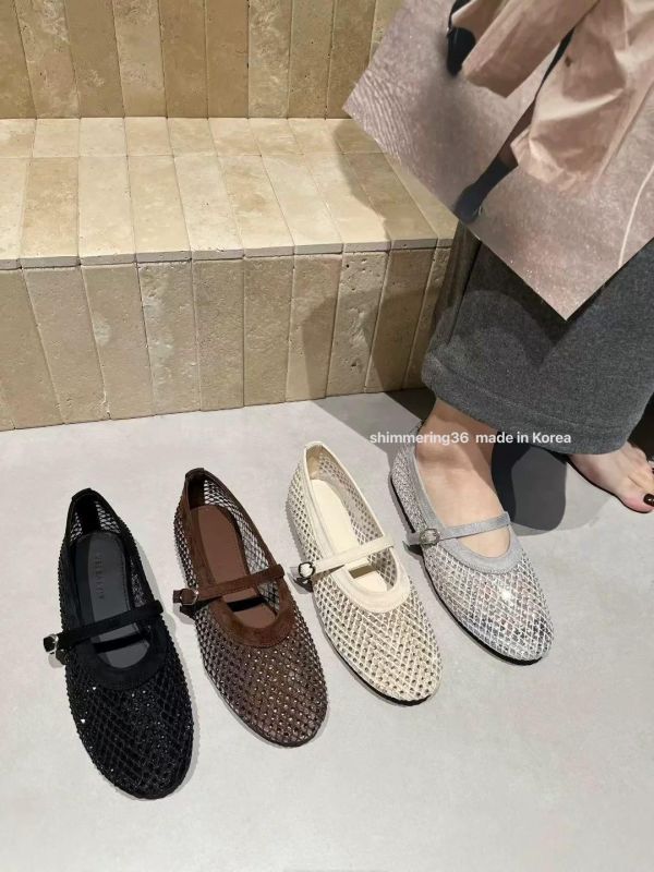 滿鑽透氣網紗鞋 