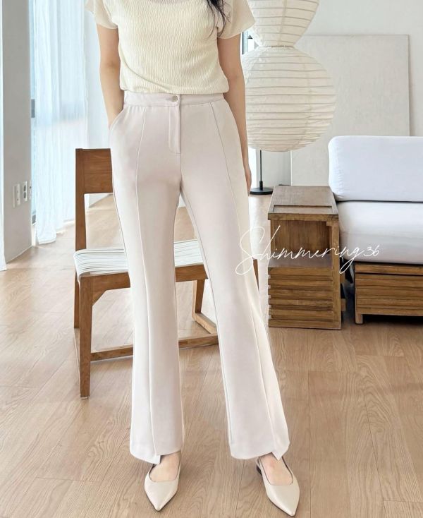 爆瘦前車線前叉西褲 