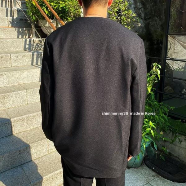 無領西裝外套（男女皆可） 