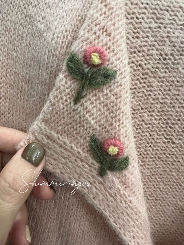 羊毛30%花邊領外 