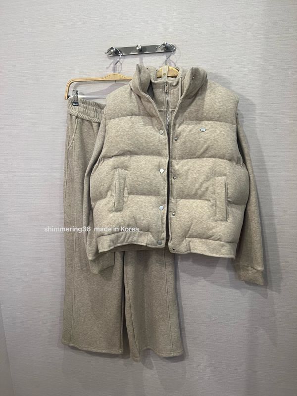 休閒3件式套裝（內刷毛） 